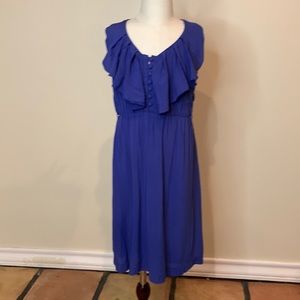 Gianni Bini Sleeveless Flutter Dress